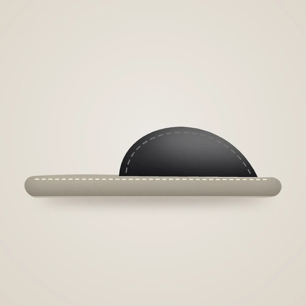 Comfort Slide — Black