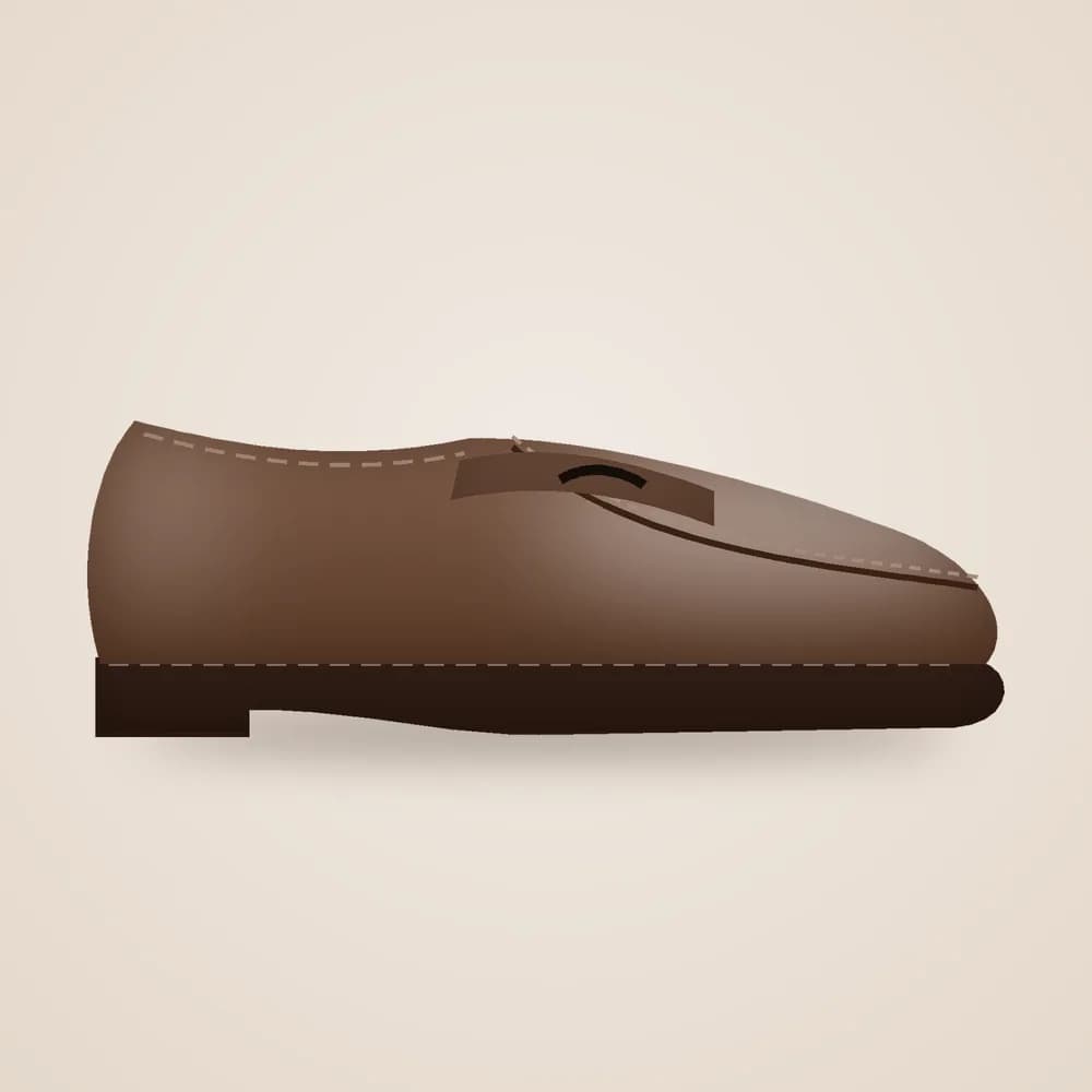 Eid Special Moccasin — Brown