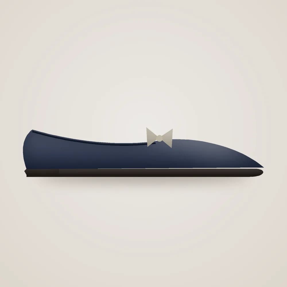 Foldable Travel Flat — Navy