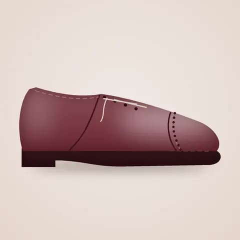 Burgundy Longwing Brogue