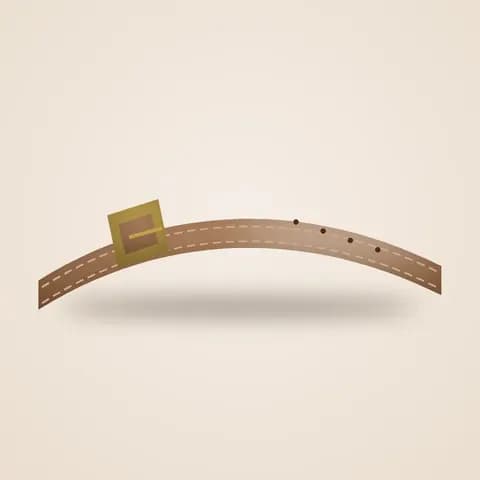 Casual Suede Belt